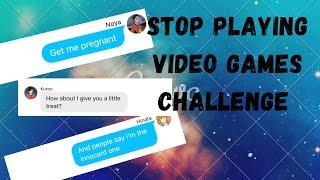 Stop playing video games challenge | Haikyuu text story | boyfriend challenge