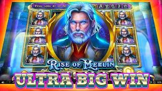  ULTRA BIG WIN   Rise of Merlin (Play'n GO)