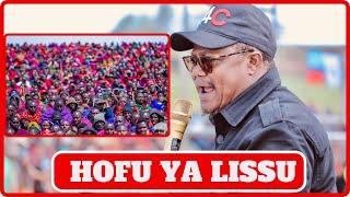 HOFU YA LISSU JUU YA HUKUMU ILIYOTOLEWA NGORONGORO, NI KAMA ALITABIRI YAMETOKEA