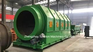 City Garbage Sorting Line for Waste to Energy Equipment