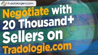 Negotiate with 20k sellers on tradologie.com