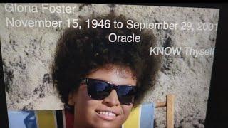 Matrix Oracle Gloria Foster tribute Links Aaliyah 911 Tupac and more