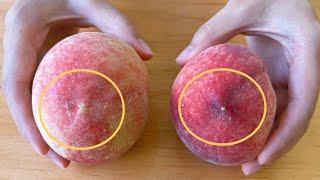 When buying peaches, be sure to choose the "mother", remember these 5 points,