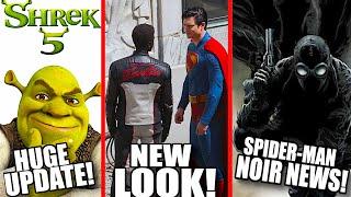 SUPERMAN BREAKS THE INTERNET, SHREK 5 UPDATE, SPIDERMAN NOIR NEWS AND MORE!