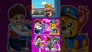 PAW Patrol:  - Zuma - Skye   Marshall - Ryder  Chase - Rocky Tiles Hop EDM Rush  #749