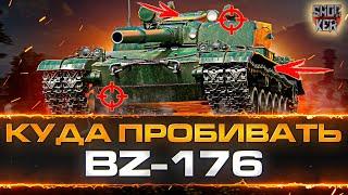 КУДА ПРОБИВАТЬ BZ-176