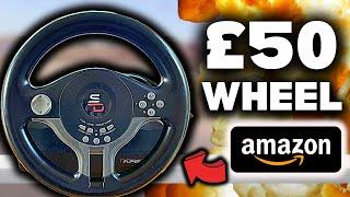 I Bought Amazon's CHEAPEST Racing Wheel