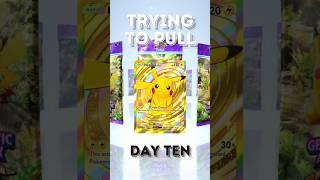 Challenge Day Ten | Trying to pull Pikachu Gold Card in Pokemon TCG Pocket #pokemon #ptcgp