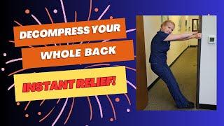 5 Ways for Back Decompression - INSTANT RELIEF!