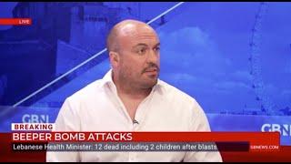 Andrew Fox in conversation with GB News on the beeper bomb attacks in Beirut