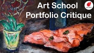 Improve Your Art School Portfolio: Critique by an Artist Professor