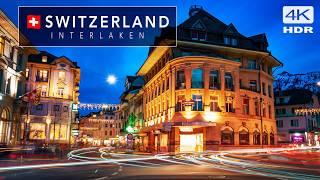 Switzerland 4K - Interlaken - Scenic Beauty of a World-Renowned City - Cinematic 4K Film