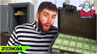 OUR *FIRST* SUCCESSFUL HEIST! (Thief Simulator 2 #5)