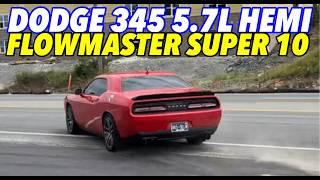 2023 Dodge Challenger 345 5 7L HEMI V8 w: Flowmaster Super 10s!