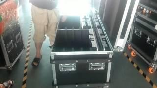 The packing process of LIGHTLINK P4.8 rental LED display