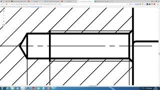 Solidworks. Урок 20.1 Простановка РЕЗЬБЫ по ГОСТ ЕСКД - создание чертежа