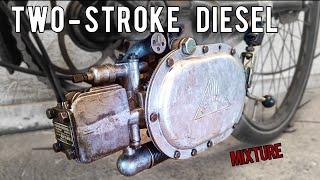 Two-Stroke DIESEL Moped | Trying to make it run better.