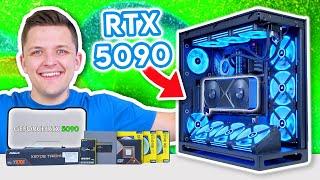 Ultimate RTX 5090 Gaming PC Build 2025!  [Testing NVIDIA's Latest GPU at 4K & 1440p]