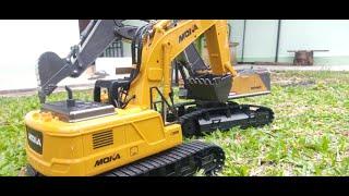 MOKA RC EXCAVATOR BETTER THAN HUINA 1550??!!UNBOX, FISRT TEST, DEMO