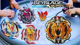 БЕЙБЛЭЙД БИТВА ГЕРКУЛЕСА Archer Hercules VS Zet Achilles Winning Valtryek hell salamander Beyblade