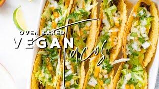 Vegan Oven Baked Tacos | This Savory Vegan