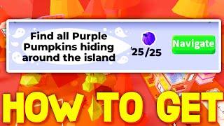 HOW TO FIND ALL 25 PURPLE PUMPKIN LOCATIONS in ADOPT ME! HALLOWEEN UPDATE! ROBLOX