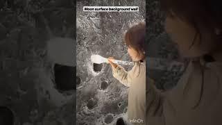 Moon Surface Background Wall#viral #autocad #interiordesign #architecture