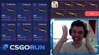 CSGORUN ПРОИГРАЛ 70 000 РУБЛЕЙ ЗА 3 СТАВКИ! БОГ ВЕРНУЛСЯ!