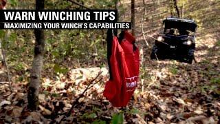 WINCHING TIPS AND TRICKS