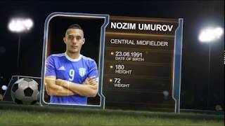 Nozim Umurov (Goal, Passes, Shots, Tackling, Interceptions, Dribbling)