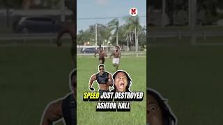 Wow  Speed just DESTROYED Ashton Hall in a race. Wtf just happened? ‍️#speed #ishowspeed