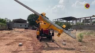 HI TECH INDUSTRIES KUNNATHUR- SELF PICKUP & ROTATABLE EB POLE GRABBER WITH EARTH DRILLING AUGER