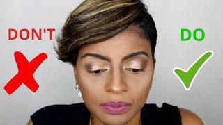 Hooded Eyes Makeup Do's And Don'ts