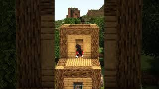 Minecraft Easy Starter House  #minecraft