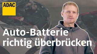 Starthilfe geben: Die Auto-Batterie richtig überbrücken | Einfach. Selber. Machen. | ADAC