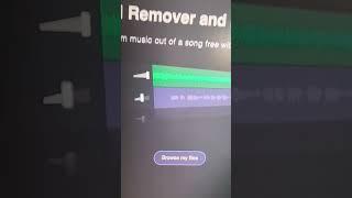 Remove vocals or instruments from any song