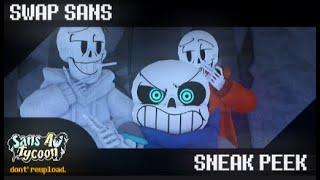 Underswap Sans's Animation Rework | Sans AU Tycoon