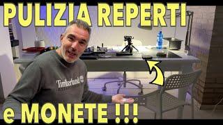 TUTORIAL PULIZIA di MONETE e REPERTI: Tecniche Facili per Principianti // Metal Detector Italia