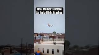 #Watch Air India Flight Crashes With 242 On Board #airindia #ahmedabad