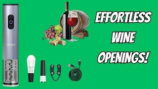 Revolutionize Your Wine Nights! Hotool Electric Wine Bottle Opener Unboxing & Review