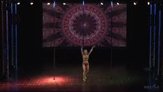 POLE ART ITALY 2023 - MASTERS ELITE 50+ 3RD PLACE CECILIA FRANCHINI ITALY