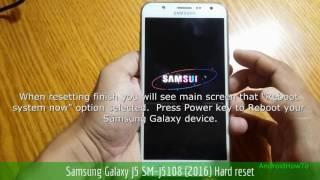 Samsung Galaxy J5 SM-J5108 (2016) Hard reset