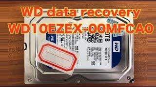 WD hard drive bad sector data recovery WD10EZEX-00MFCA0