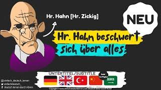 #5 | Deutsch lernen mit Dialogen | Deutsch lernen durch Hören | UT:    | Niveau A2-B1