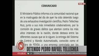 Confirman detención de Pedro Tellechea, quien fue Presidente de Pdvsa y ministro de Industrias