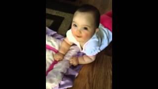 Ava watching tv