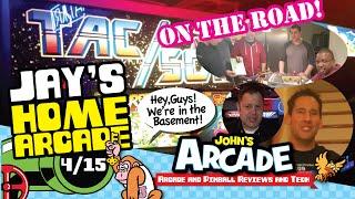 Jay's Home Arcade Update Tour - April 2015 - Sega Tac-Scan, Peter Packrat