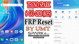 Tecno Spark 6 Go 2020 (KE5) Frp & Pin Pattern  Remove UMT MTK Tool 1 Click