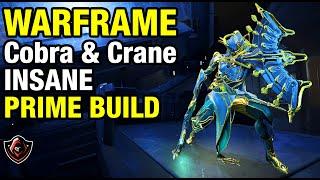 Warframe Cobra & Crane Prime Insane Build | Baruuk Prime Access Update