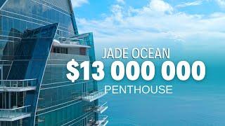 Experience Luxury Living: $13M Penthouse Tour at Jade Ocean, Sunny Isles, Miami FL. PH4803